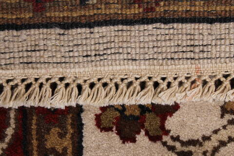 Jaipur Beige Runner Hand Knotted 40 X 1710  Area Rug 250-24040 Image 3