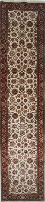 Jaipur Beige Runner Hand Knotted 40 X 1710  Area Rug 250-24040 Image 0