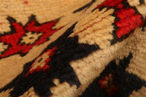 Vintage Beige Hand Knotted 28 X 44 Area Rug 100-24045 Image 1