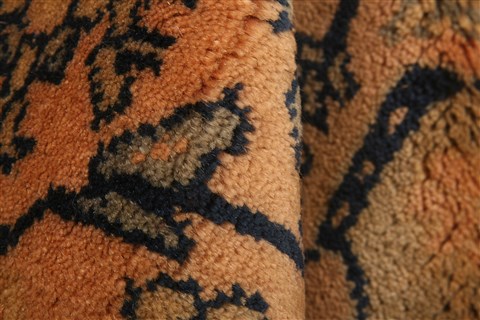 Sino-Persian Orange Hand Knotted 26 X 45  Area Rug 253-24048 Image 1