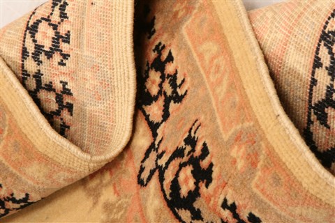 Tabriz Brown Hand Knotted 28 X 42  Area Rug 253-24050 Image 2