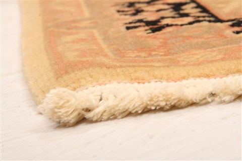 Tabriz Brown Hand Knotted 28 X 42  Area Rug 253-24050 Image 5