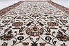 Jaipur White Runner Hand Knotted 51 X 101  Area Rug 250-24051 Thumb 5