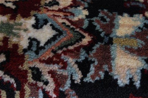Sarouk Black Runner Hand Knotted 25 X 1511 Area Rug 250-24061 Image 11