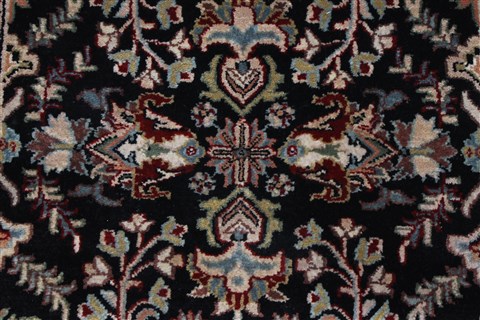 Sarouk Black Runner Hand Knotted 25 X 1511 Area Rug 250-24061 Image 7
