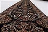 Sarouk Black Runner Hand Knotted 25 X 1511  Area Rug 250-24061 Thumb 2