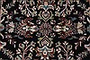 Sarouk Black Runner Hand Knotted 25 X 1511 Area Rug 250-24061 Thumb 7