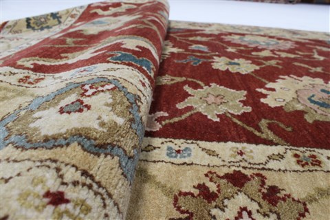 Chobi Brown Runner Hand Knotted 44 X 911 Area Rug 250-24075 Image 11