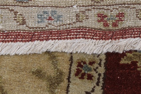Chobi Brown Runner Hand Knotted 44 X 911 Area Rug 250-24075 Image 13