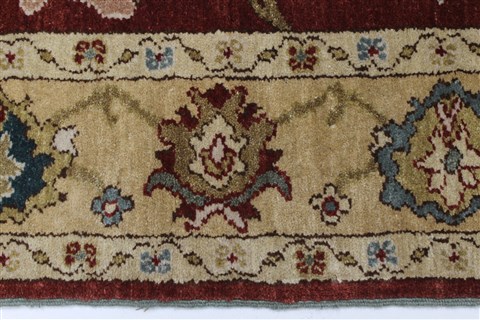 Chobi Brown Runner Hand Knotted 44 X 911 Area Rug 250-24075 Image 3