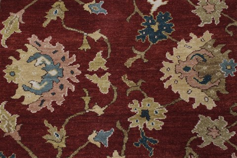 Chobi Brown Runner Hand Knotted 44 X 911 Area Rug 250-24075 Image 4
