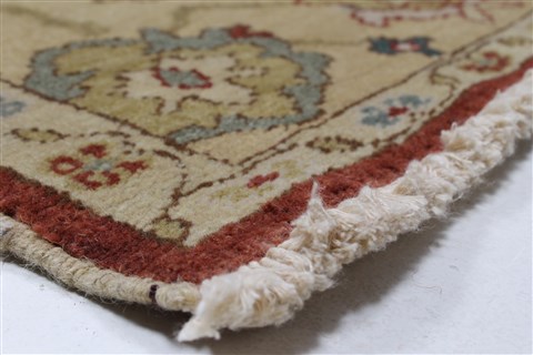 Chobi Brown Runner Hand Knotted 44 X 911 Area Rug 250-24075 Image 6