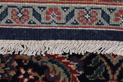 Herati Blue Runner Hand Knotted 52 X 911 Area Rug 250-24096 Image 1