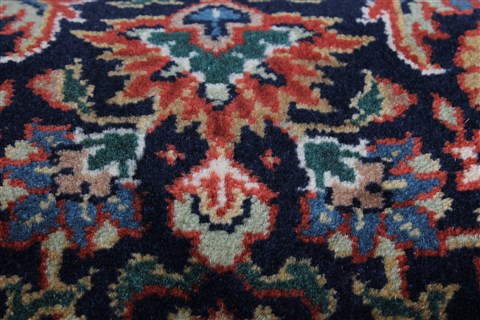 Herati Blue Runner Hand Knotted 52 X 911 Area Rug 250-24096 Image 9