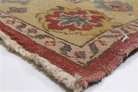 Chobi Brown Runner Hand Knotted 45 X 118 Area Rug 250-24098 Image 5