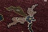 Chobi Brown Runner Hand Knotted 45 X 118 Area Rug 250-24098 Thumb 6