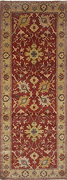 Egyptian Chobi Brown Runner 10 to 12 ft Wool Carpet 24098