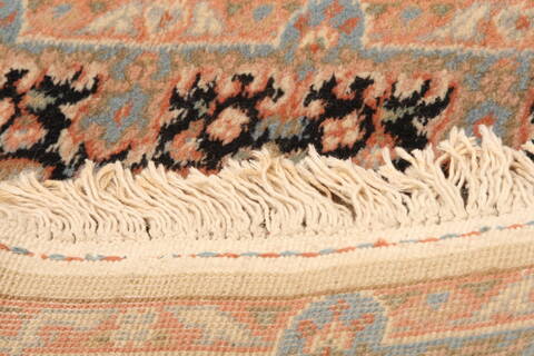 Tabriz Beige Hand Knotted 28 X 42  Area Rug 253-24103 Image 7