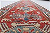 Kazak Red Runner Hand Knotted 211 X 184  Area Rug 250-24111 Thumb 1