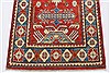 Kazak Red Runner Hand Knotted 211 X 184  Area Rug 250-24111 Thumb 5
