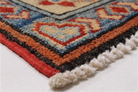 Kazak Red Runner Hand Knotted 29 X 193 Area Rug 250-24120 Image 5