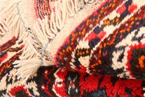 Shiraz Red Hand Knotted 27 X 37  Area Rug 253-24133 Image 3