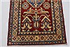 Kazak Red Runner Hand Knotted 211 X 194 Area Rug 250-24140 Thumb 1
