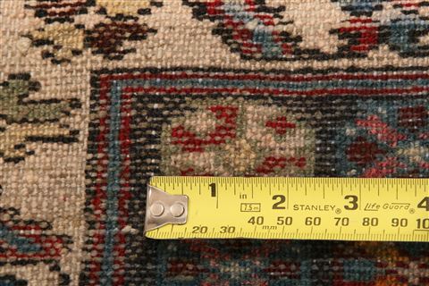 Mazlaghan Red Hand Knotted 28 X 40  Area Rug 253-24145 Image 6