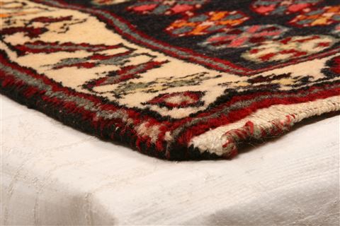 Mazlaghan Red Hand Knotted 28 X 40  Area Rug 253-24145 Image 8