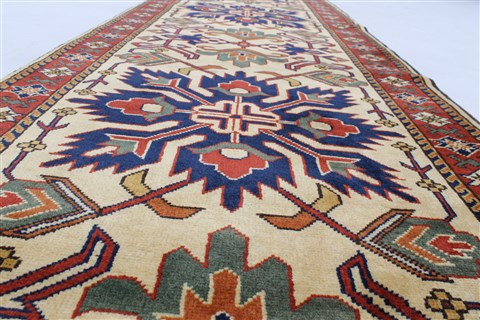 Turkman Yellow Runner Hand Knotted 29 X 167 Area Rug 250-24162 Image 14