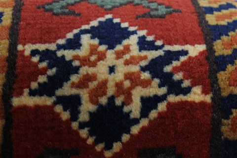 Turkman Yellow Runner Hand Knotted 29 X 167 Area Rug 250-24162 Image 9