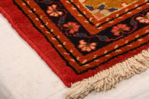 Lilihan Red Hand Knotted 25 X 42  Area Rug 253-24181 Image 8