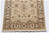 Pishavar Beige Runner Hand Knotted 25 X 151 Area Rug 250-24183 Thumb 4