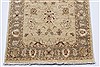 Pishavar Beige Runner Hand Knotted 25 X 151  Area Rug 250-24183 Thumb 4