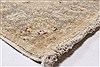 Pishavar Beige Runner Hand Knotted 25 X 151  Area Rug 250-24183 Thumb 5