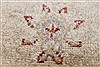 Pishavar Beige Runner Hand Knotted 25 X 151 Area Rug 250-24183 Thumb 6