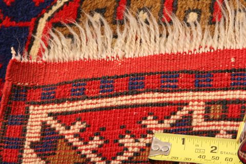 Kazak Multicolor Hand Knotted 30 X 43 Area Rug 100-24186 Image 5