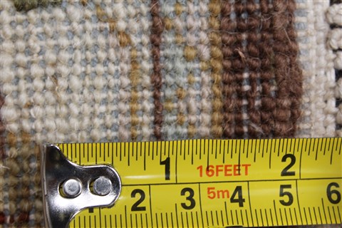 Ziegler Brown Runner Hand Knotted 28 X 168  Area Rug 250-24196 Image 10