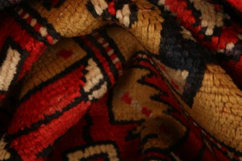 Tabriz Orange Hand Knotted 28 X 41  Area Rug 253-24200 Image 2