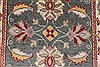 Pishavar Green Runner Hand Knotted 29 X 153 Area Rug 250-24208 Thumb 3
