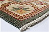 Pishavar Green Runner Hand Knotted 29 X 153  Area Rug 250-24208 Thumb 5