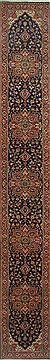 Serapi Blue Runner Hand Knotted 2'7" X 17'8"  Area Rug 250-24209
