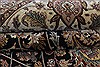 Tabriz Black Hand Knotted 119 X 153 Area Rug 250-24229 Thumb 10