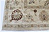 Chobi Beige Hand Knotted 120 X 147  Area Rug 250-24232 Thumb 5