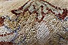 Chobi Beige Hand Knotted 120 X 147 Area Rug 250-24232 Thumb 7