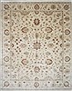 Chobi Beige Hand Knotted 120 X 147  Area Rug 250-24232 Thumb 0