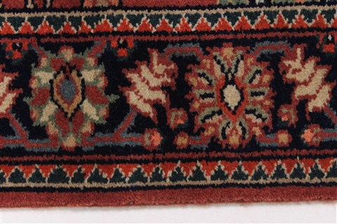 Kashan Red Runner Hand Knotted 27 X 1510 Area Rug 250-24234 Image 2