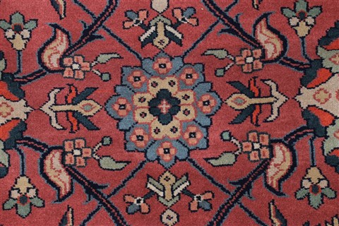 Kashan Red Runner Hand Knotted 27 X 1510 Area Rug 250-24234 Image 3