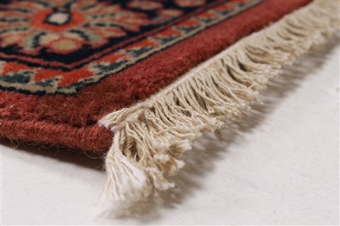 Kashan Red Runner Hand Knotted 27 X 1510 Area Rug 250-24234 Image 5