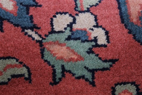 Kashan Red Runner Hand Knotted 27 X 1510 Area Rug 250-24234 Image 8